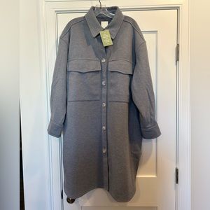 H&M NWT Shirt Jacket